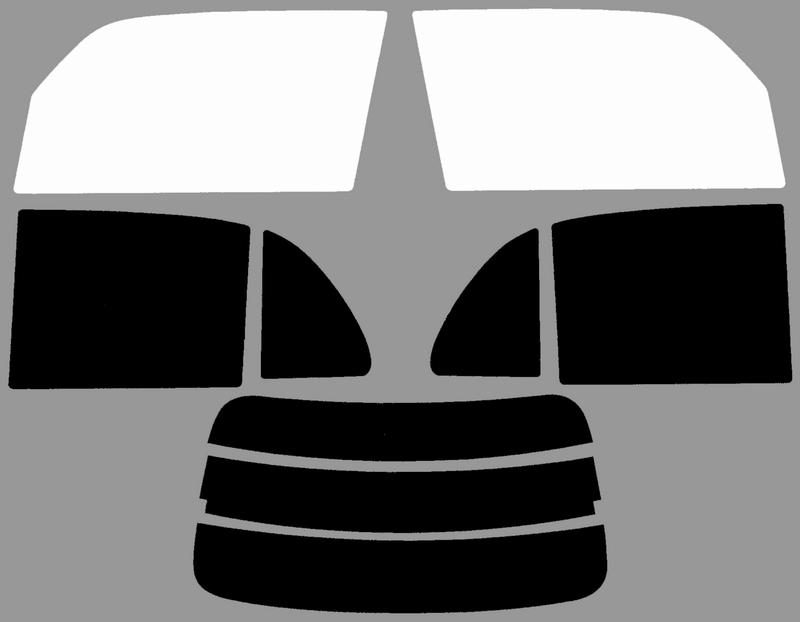 ダイハツ ミラジーノ 5dr　車種別カット済フィルム（通常タイプ各色）