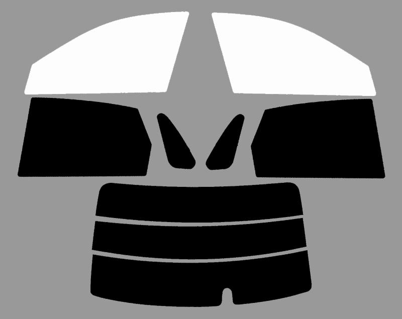 スバル インプレッサアネシス　車種別カット済フィルム（通常タイプ各色）